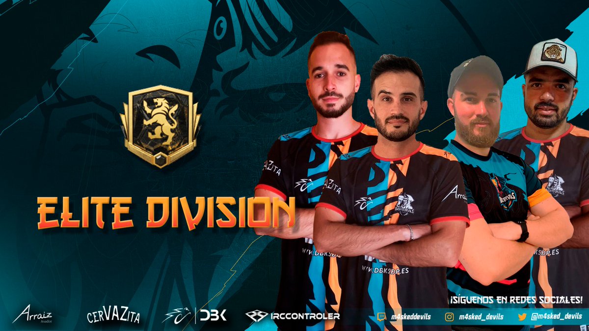 m4sked_devils's tweet photo. #FIFA22 

¿Sabéis quién se ha sumado a @wari_111 y a @albertovk1999 en ELITE DIVISION? 😎

@coquemorales8 👿
@chriscaloo 👿
@10Baggioo 👿
@LionKingYT94 👿

¡ENHORABUENA, FENÓMENOS! 🔥

#GoDevils ‼️ https://t.co/hCoN9MJwlk