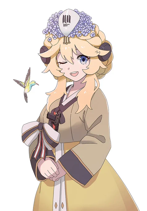 韓服コリブリ

Point_Blankさんからのpixivリクエスト絵です。
ご依頼ありがとうございます!

#ドルフロ #소녀전선 #GirlsFrontline 