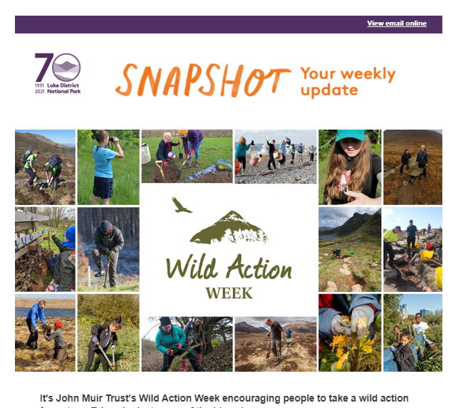 CumbriaGraham's tweet photo. 4/4 Also loving @lakedistrictnpa spreading the word across thier staff about #WildActionWeek.
Then yesterday I got some new @lakedistrictnpa staff started on their own #JohnMuirAward journey. So that's no.5 on the @JohnMuirTrust #WildActionWeek in the #LakeDistrict https://t.co/3IqGBFywgn