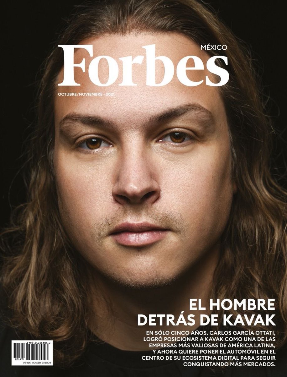 Carlos García Ottati <a href="/carlosjgarciao/">Carlos Julio Garcia Ottati</a>, el venezolano que cofundó y es CEO de <a href="/kavakmx/">Kavak</a>, el unicornio de US$8.700 millones que vende autos usados, es la nueva portada de <a href="/Forbes_Mexico/">Forbes México</a> 🚀🚀🚀

Acá la historia: forbes.com.mx/nuestra-revist…