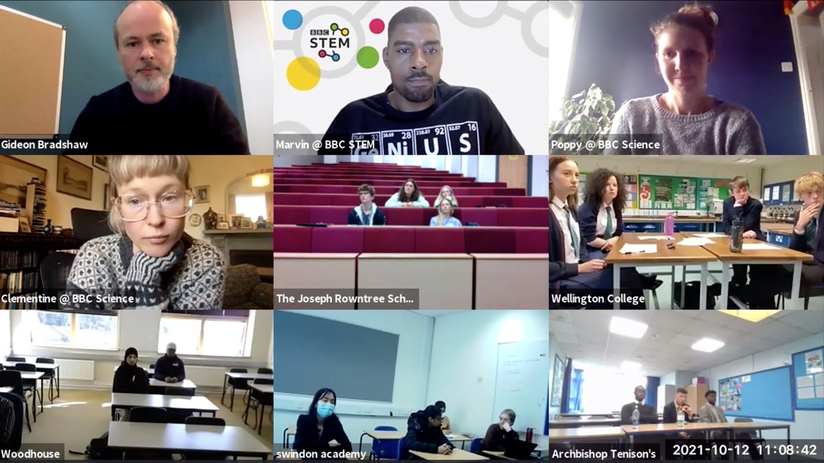 WcbScience's tweet image. GCSE science students have been engaging with BBC workshops for a behind the scenes look at The BBC Studios Science Unit #BBCSTEM #BBCSIENCESEASON @bbcyoungreport @bbcstudios  @bbcacademy #STEM #STEMeducation