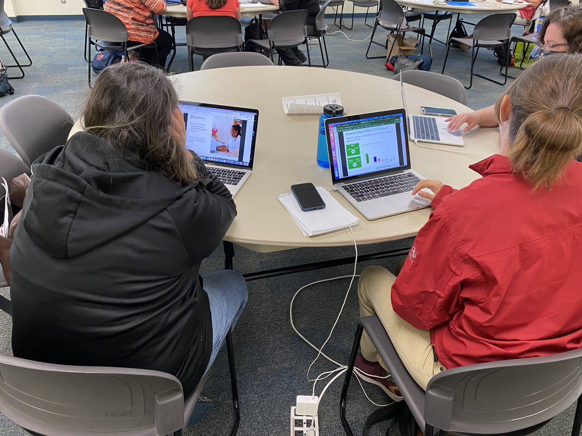 KISDLibraries's tweet photo. We are working on our @CommonSenseEd #certification today! #digitalcitizenship @KilleenISD_ #WeAreKISD https://t.co/lYO1CtmbI1