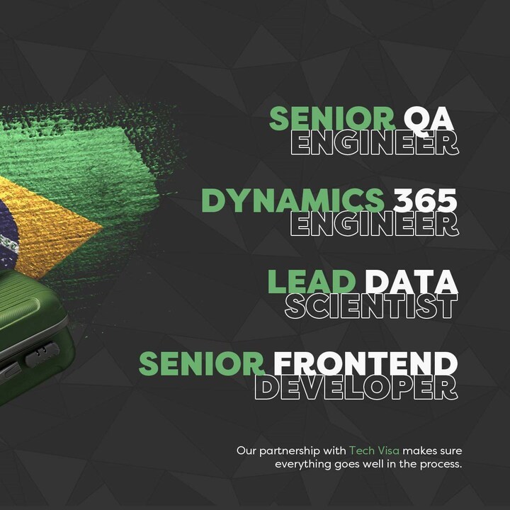 Boost_IT_'s tweet photo. Boost IT is recruiting for 4 new positions (Fluent in English)
🚀  SENIOR QA AUTOMATION ENGINEER
🚀  DYNAMICS 365 ENGINEER
🚀  SENIOR FRONTEND DEVELOPER
🚀  LEAD DATA SCIENTIST

If you think your profile fit any of these opportunities, send us your CV to be@boost-it.pt  
 #jobs https://t.co/ssVl19MdHv