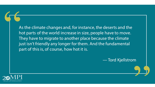 MigrationPolicy Inst (@migrationpolicy) on Twitter photo Rising heat can make it harder to live in certain parts of the world
We explore extreme heat in our podcast Changing Climate, Changing Migration: migrationpolicy.org/multimedia/cha…
Hear all our conversations about climate change & migration
migrationpolicy.org/climate Rising heat can make it harder to live in certain parts of the world
We explore extreme heat in our podcast Changing Climate, Changing Migration: migrationpolicy.org/multimedia/cha…
Hear all our conversations about climate change & migration
migrationpolicy.org/climate