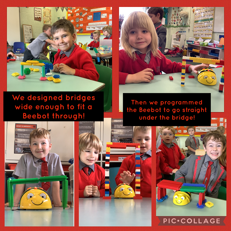 RougemontSchool's tweet image. Our budding engineers designed their own bridges for the Beebot to travel under.  Some innovative and creative designs from our Year 1 pupils.  Excellent!
#AdaLovelaceDay2021
#RougemontPrepSchool
#ASchoolForLife
