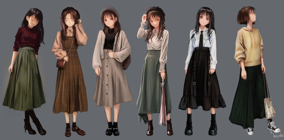 Twoucan ロングスカート の注目ツイート イラスト マンガ