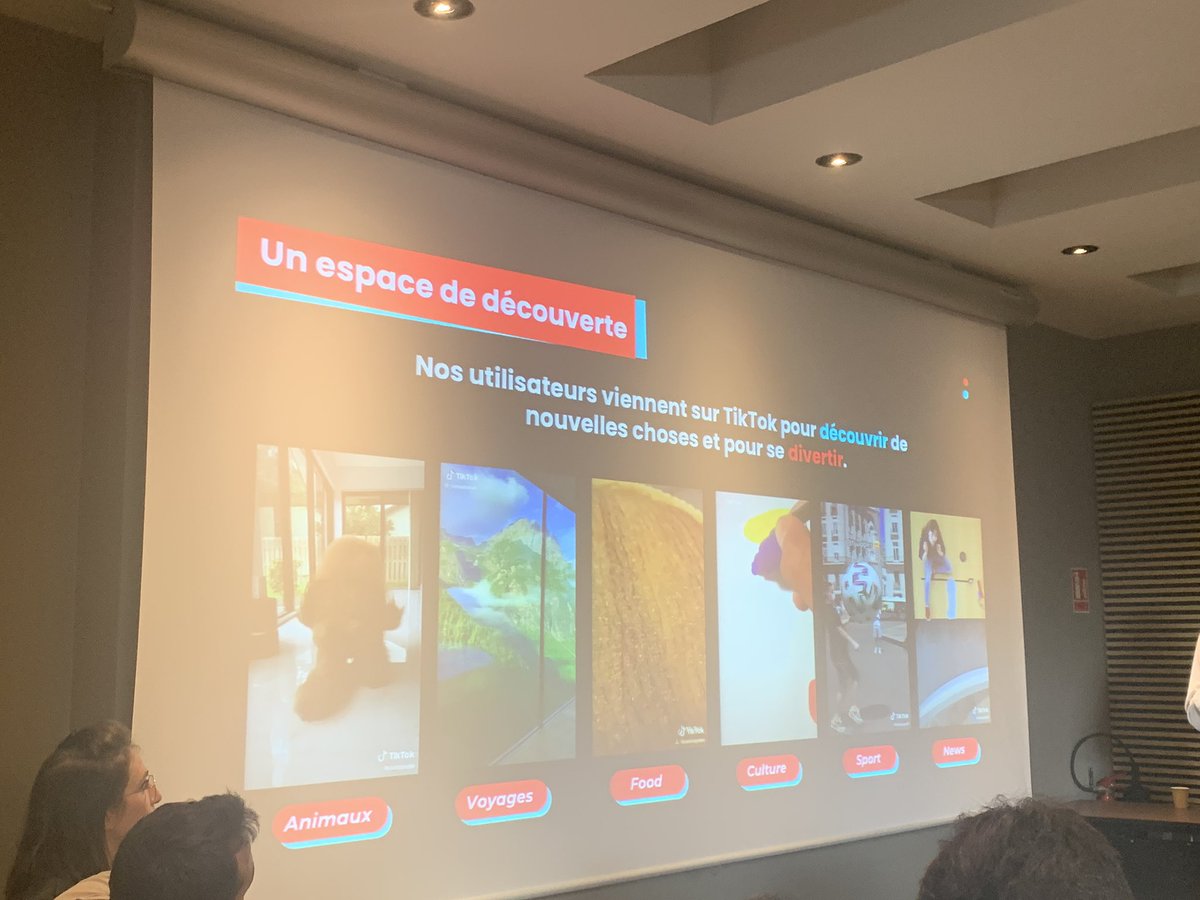 NatachaHoltz's tweet image. @tiktok_France c’est déjà 1 milliard d’utilisateurs dans le monde et 100 millions en Europe ! 75% des utilisateurs viennent pour s’y divertir. 

#Hubforum2021 #hubforum #Video cc @hubforum