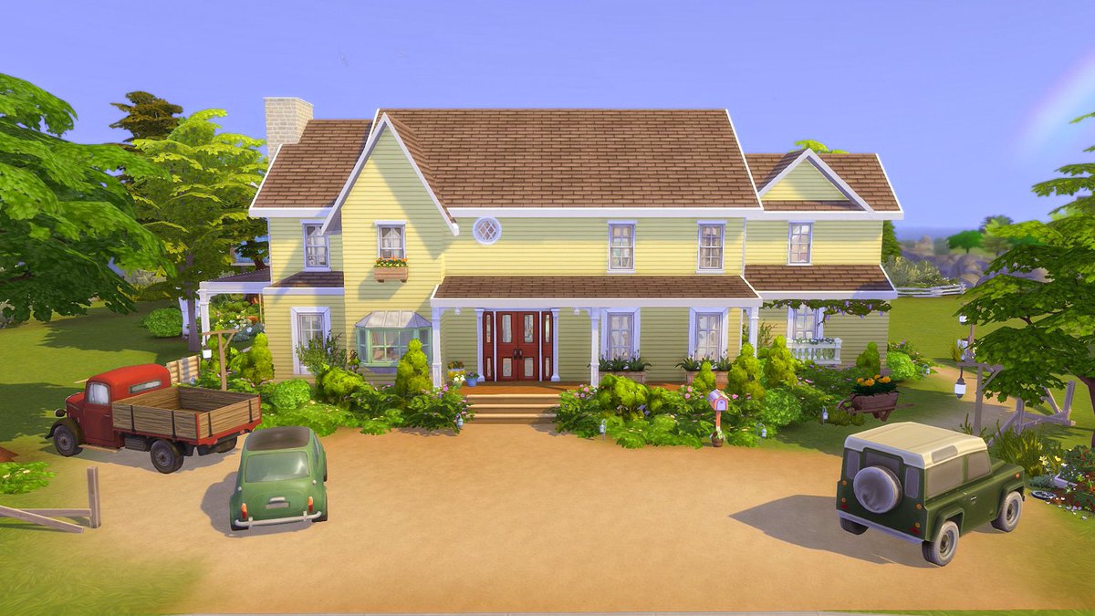 TheSpookySimmer's tweet photo. Y’all remember this house? 👀 @TheSims #TheSims4 #ConsoleBuilds #Ps4 #NoCc #ShowUsYourBuilds https://t.co/7j8AgQRdy8