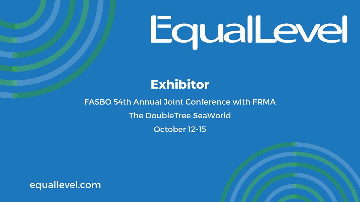 EqualLevel's tweet image. The EqualLevel team is ready to chat about our #eProcurement solutions at the @FL_ASBO Conference! Stop by our booth to discuss your options. Not attending? Visit equallevel.com for more details.