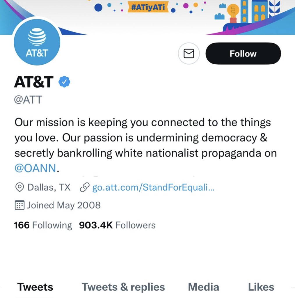 ProjectLincoln's tweet image. Fixed it for you, @ATT. #HangUpOnATT