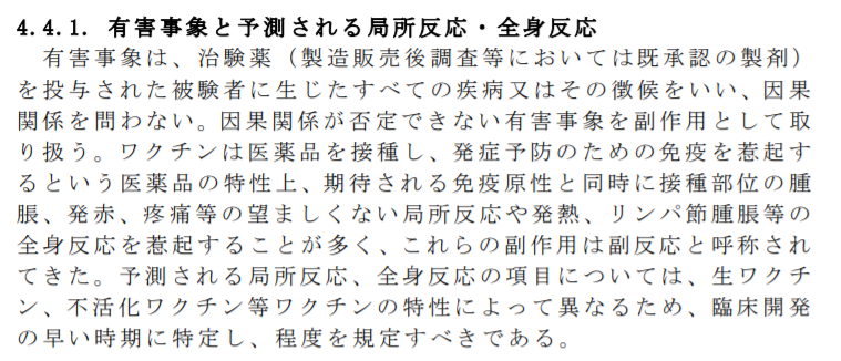 ワクチンのこと On Twitter で なんで副反応と副作用は使い分けるの 問題 私も気になりつつ 詳細な経緯は今ひとつ分からないんですよねー 日本ワクチン産業協会の資料だと 部会の議事録を引用して 結局は同じよ って書かれてたりもしますし Https T