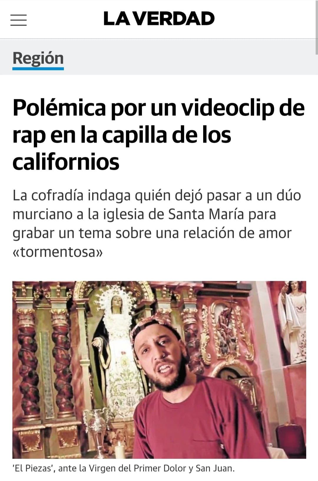 Excomulgan a CTangana por videoclip en el que una muchacha hace twerk en iglesia