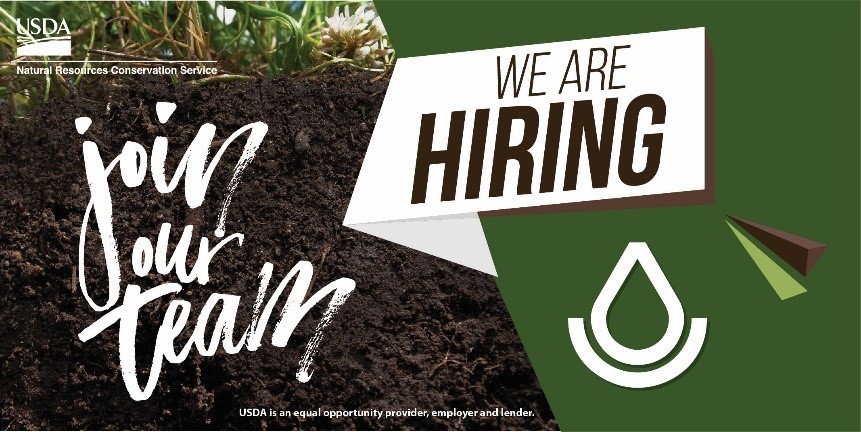 IowaNRCS's tweet photo. We are helping #farmers and landowners protect, restore and enhance the land and natural resources we all enjoy. We’re #hiring for a #Student Trainee (Soil #Conservationist). Join in on the effort and apply now! https://t.co/hg6NH9w4H0 https://t.co/k94BnA30u0