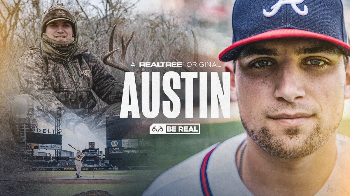 Proud to call <a href="/austinriley1308/">Austin Riley</a> a friend and you won’t find anybody that has a deeper passion/love for the outdoors than him. 

Check out our latest video “Austin” that’s part of our <a href="/Realtree/">Realtree</a> #BeReal campaign. 
youtu.be/mm11bngOq-s
