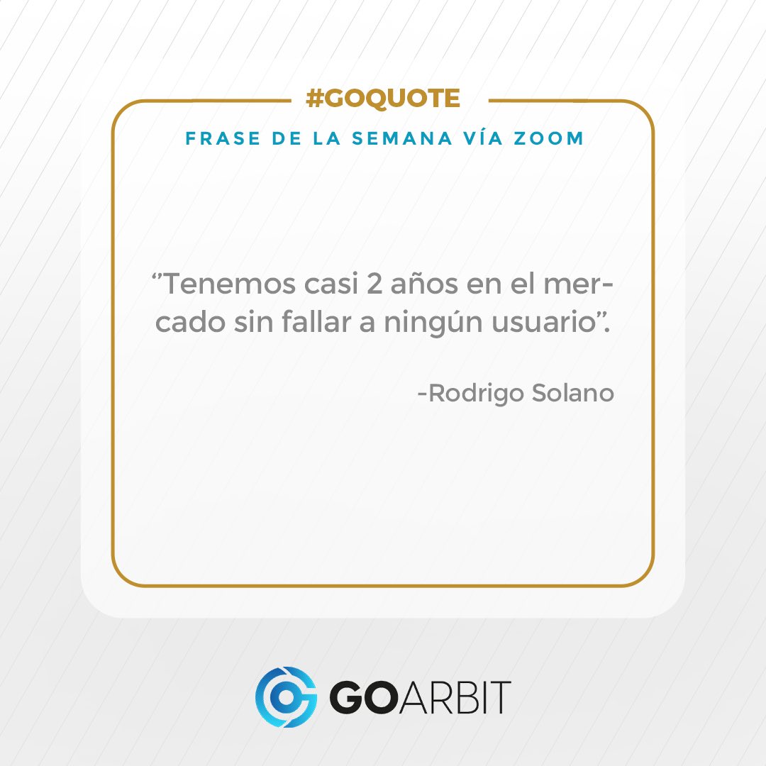 GoArbitofficial's tweet photo. #GoQuote Frases de la semana vía Zoom. Te invitamos a participar en nuestros Zooms de Lun-Vier a las 9:00 P.M. #GoArbit

Orador: @realsolano96 https://t.co/jGcrBDqkRX