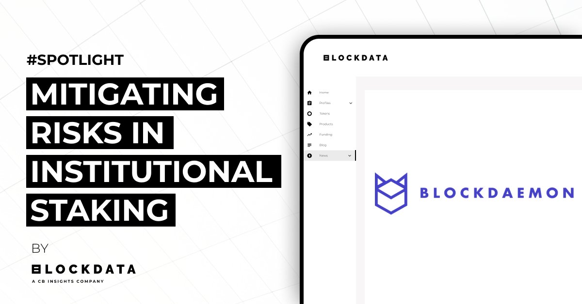 blockdata_tech's tweet photo. Let’s do risky stuff with #crypto❗️🤯
 
Said no institution ever. And yet, institutional capital keeps flowing into the #blockchain/crypto ecosystem.

We've looked into how companies can mitigate risks in staking here 👉🏼https://t.co/RvSffHQaGv

@BlockdaemonHQ 
@CBinsights  

#dlt https://t.co/TFdmFjjl4s