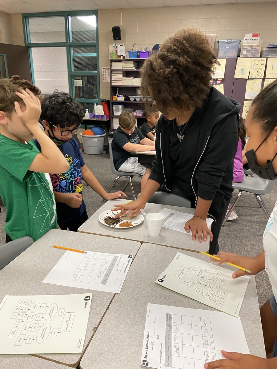Chamberlain_MBE's tweet photo. Discovering the properties of soil. #mbeisfamily #mbebears2021 https://t.co/i3HmV97Nlr