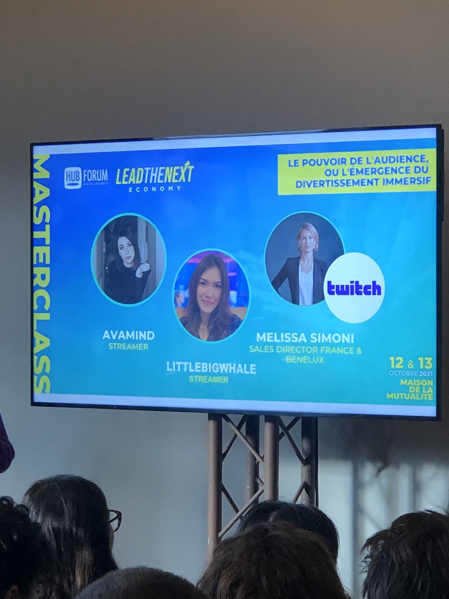 iscom2022's tweet image. @Twitch “Une collaboration avec les marques empreint d’authenticité”
@avamind_ @LittleBigWhale #Hubforum2021 #twitch #NextEconomy #TransfoNum