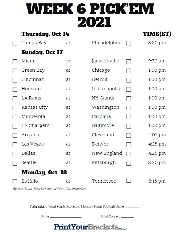 cml_commish's tweet photo. Send in your week 6 pick ems! Whoever gets the most right there will be a prize 📦📦 https://t.co/R6PaYMKmME