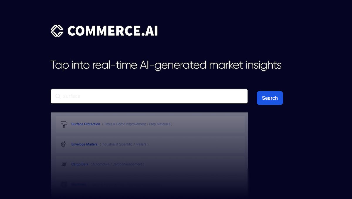 AI for all! We're changing the way market insights are collected, analyzed and shared. Check it out and search our directory of real-time market trends, use cases,  opportunities and more: buff.ly/3FFbGRK 
#productintelligence #ecommerce #AI #marketresearch #AIforAll