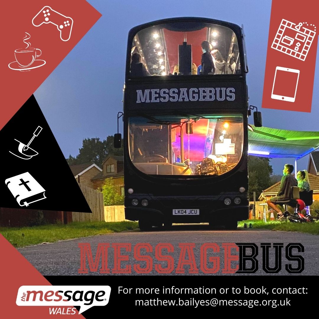 Our Message Bus is now taking bookings!  
Our Bus, offers the latest games consoles', gaming PCs, a nail bar, iPads and more. Plus we make sure everyone young person that comes on to the bus knows that they are loved by Jesus and has a chance to explore that with our team.