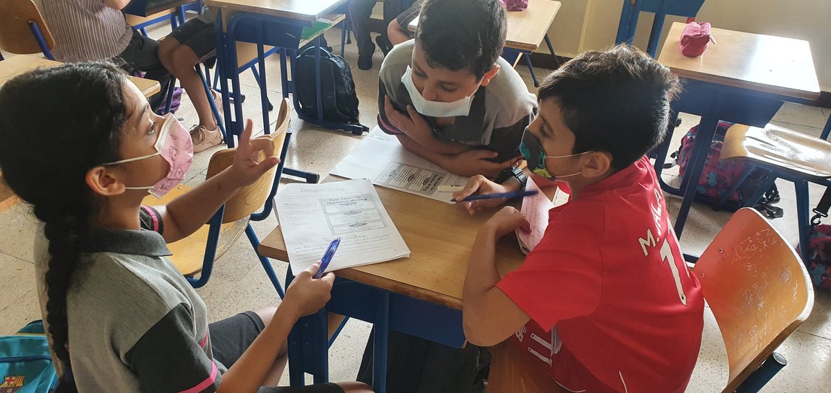 mayawehbi8's tweet image. Grade 6 students, in groups of trios, shared their ideas in creating a narrative piece of writing ✍ about an interesting adventure they had. 🏕 ⛰ 
#narrativewriting
#creativewriting
@MakAishaSchool