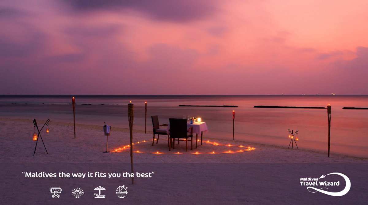 MvTravelWizard's tweet photo. Good food tastes that much better when the environment is this mesmerizing.

📸@KomandooResort 

https://t.co/54gHJHo2SF

@visitmaldives #visitmaldives #maldivestravelwizard  #sunset #maldives #colorful #sun #beach #sea  #resort #holiday #dining #food #paradise #photography https://t.co/0O7wTMSVaN
