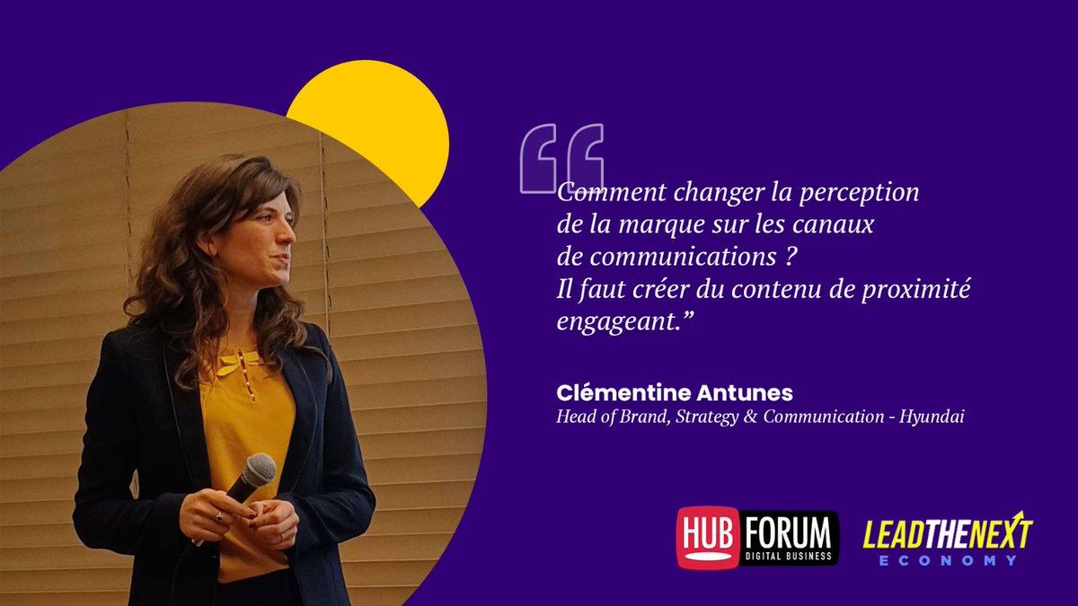 TSCDigitalFr's tweet image. La stratégie de #brandcontent de @HyundaiFrance a généré +18% de ventes incrémentales grâce à des formats engageants comme des #webseries avec des influenceurs 📸
#Hubforum2021 #socialmedia
