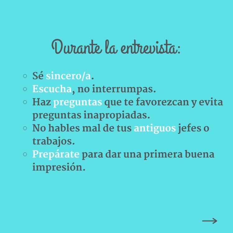 CurriculumyTrab's tweet photo. ¡Por fin te llaman para concertar una entrevista de trabajo!
Es posible que te hagan una breve #entrevistatelefónica para confirmar tu interés y tu "supuesto" encaje al puesto. A partir de aquí, llega #elmomentodelaverdad 🤩
💙Prepara el ANTES, el DURANTE y el DESPUÉS💙
#CyT https://t.co/1m6f24aWhb