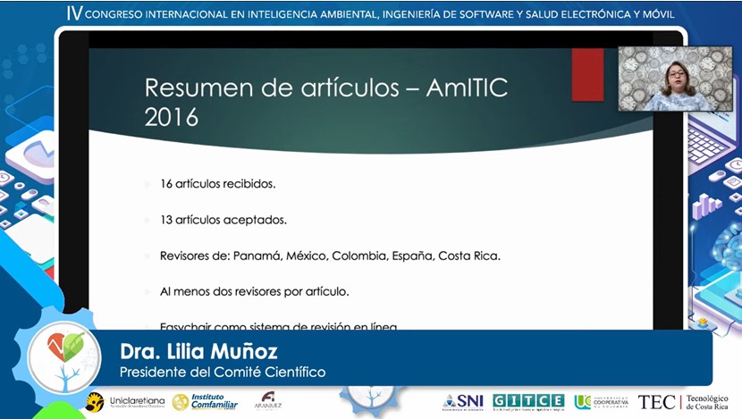 utp_chiriqui's tweet photo. En la mañana de hoy 13 de octubre, se realizó la inauguración del  4to Congreso Internacional en Inteligencia Ambiental, Ingeniería de Software y Salud Electrónica y Móvil AmITIC 2021, organizado por el Grupo de Investigación de la UTP, GITCE. https://t.co/RJ0UBxmGNl