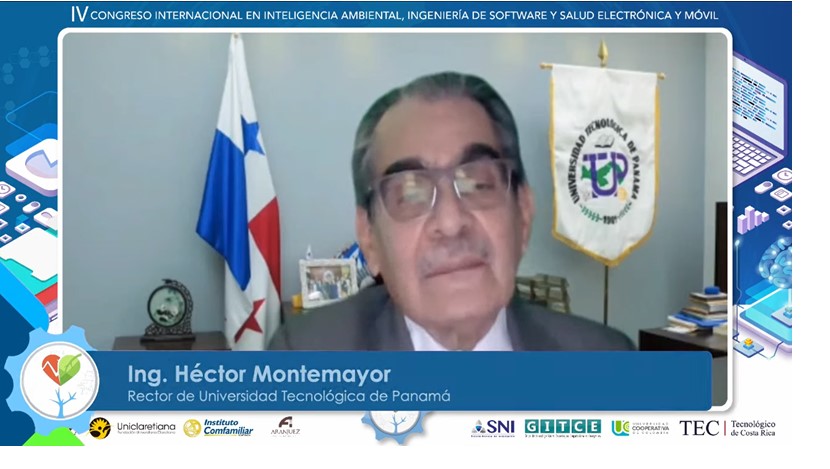 utp_chiriqui's tweet photo. En la mañana de hoy 13 de octubre, se realizó la inauguración del  4to Congreso Internacional en Inteligencia Ambiental, Ingeniería de Software y Salud Electrónica y Móvil AmITIC 2021, organizado por el Grupo de Investigación de la UTP, GITCE. https://t.co/RJ0UBxmGNl