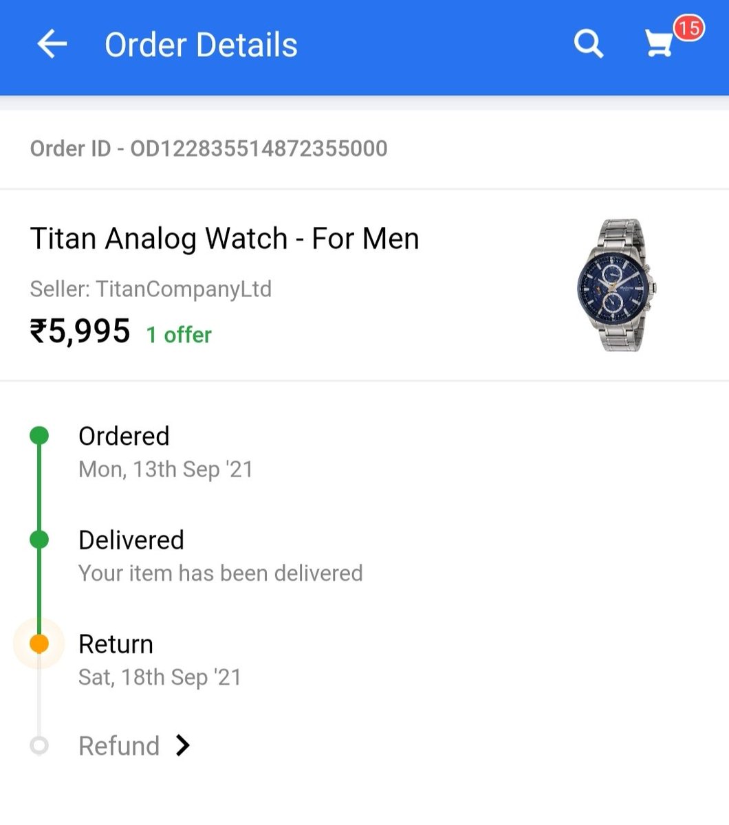 sunilnirappil's tweet photo. @PMOIndia @narendramodi flipcart  is a fraudulent institution.They send an empty box‌ and snatch Rs.5995 on 14-9-21.When I raised complaint flipcart blocked my account, instead they can easily resolve the complaint using CC tv footage of packing.disrespectful institution. Order ID OD122835514872355000 https://t.co/AmdOu2zJq3