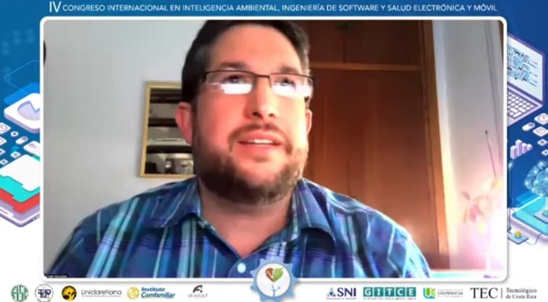 gitceutpch's tweet photo. Dr. Iván González Diaz 

Doctor en Tecnologías Informáticas Avanzadas – Universidad de Castilla La Mancha, España 

«De la interacción explícita a la interacción implícita. Experiencias en el desarrollo de sistemas interactivos en el contexto de salud y educación» 

#AMITIC2021 https://t.co/1mEcL4N3iF