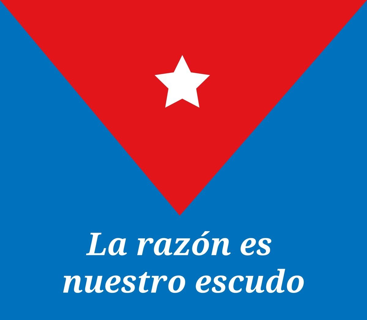 @figlx2 @DiazCanelB @PresidenciaCuba @AbelPrieto11 @FrankDCub @rauldominguezb2 @Reylope13 @Ivettelvarez5 @RobertoLaurenc8 @La3_millones @LaKstaana @QueenMo1204 Frente a las acciones desestabilizadoras decimos !!NO!!. No nos dejemos engañar, no hay ni habrá nunca un cambio de nuestro sistema socialista en #Cuba.
#LaRazónEsNuestroEscudo 
#SomosContinuidad
#PasiónXCuba🇨🇺