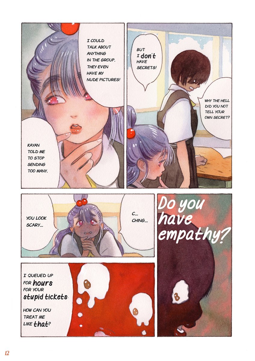 <<EM…PATHETIC>> 🌝Part 4a🌚
"Empathy" 

(read from right to left)

 //THE SHORT STORIES SERIES VOL.1 
by Little Thunder// 

#emmmpathetic 