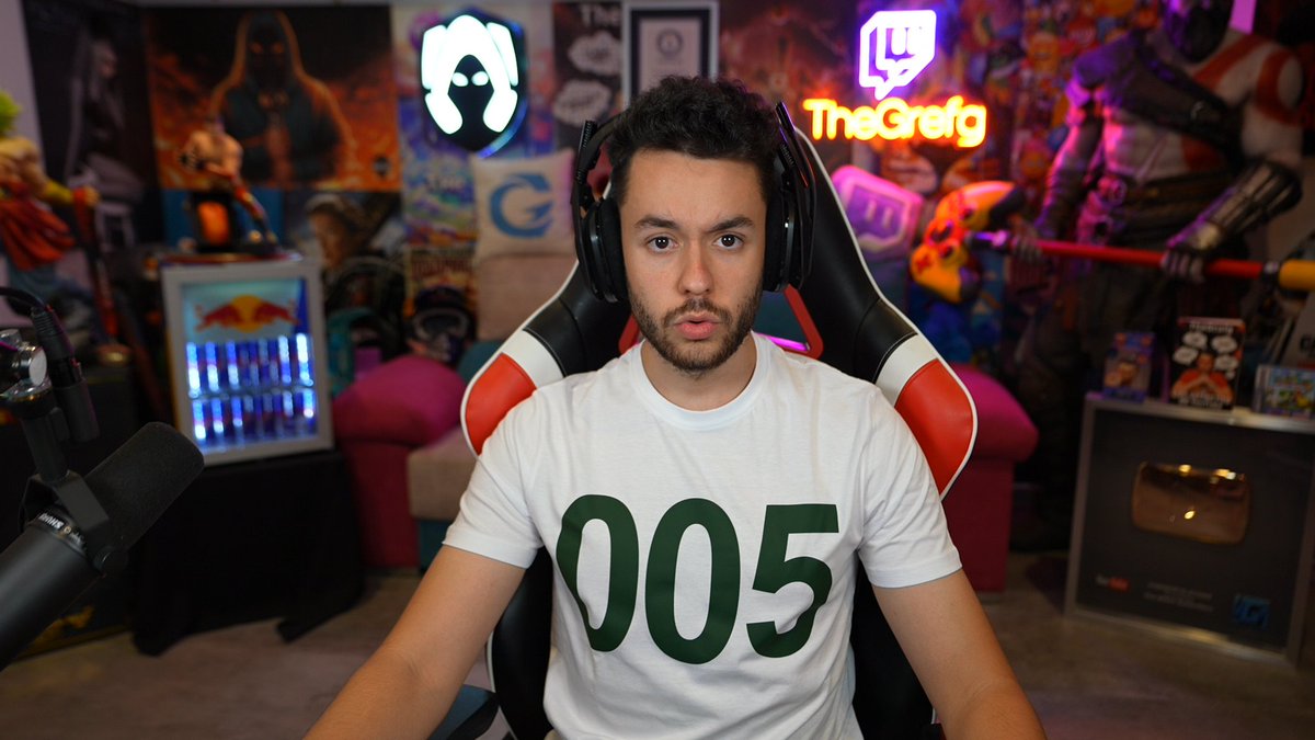 PARTICIPANTE 005...

🏆🦑 TORNEO JUEGO DEL CALAMAR CON STREAMERS 🦑🏆 #TeamGrefg

RT y disfruten!! 🔴▶ twitch.tv/thegrefg