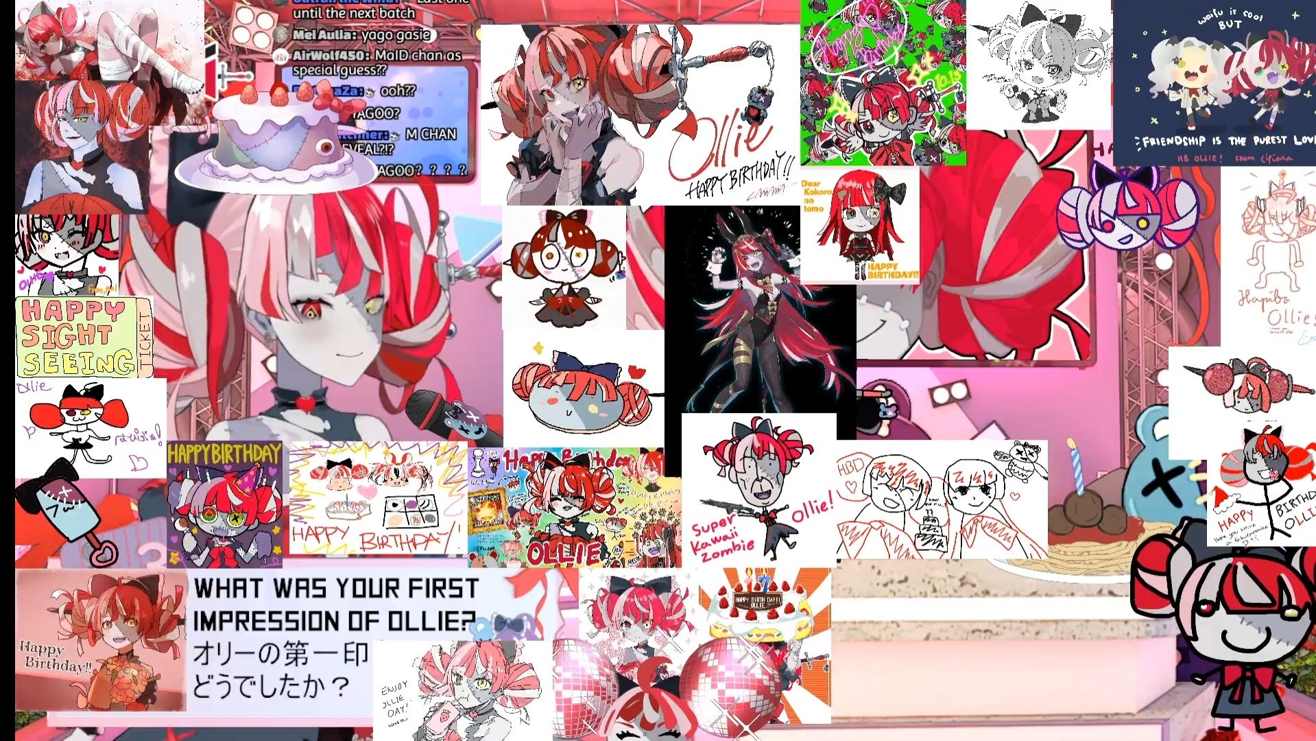 クレイジー・オリー 誕生日記念2021 UDINぬいぐるみ ホロライブID