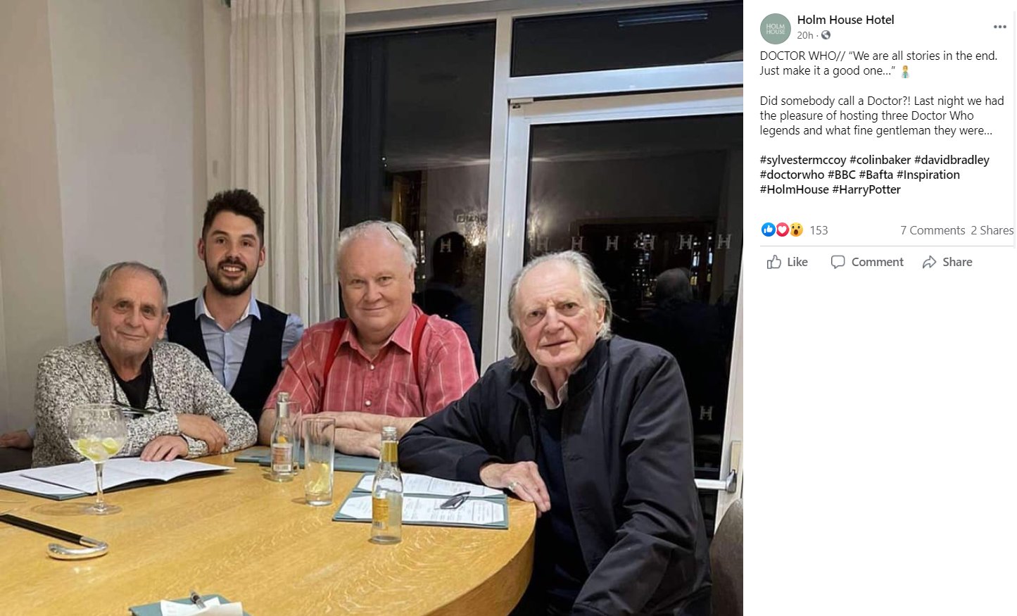 Doctor Who Production News on Twitter "Sylvester McCoy, Colin Baker