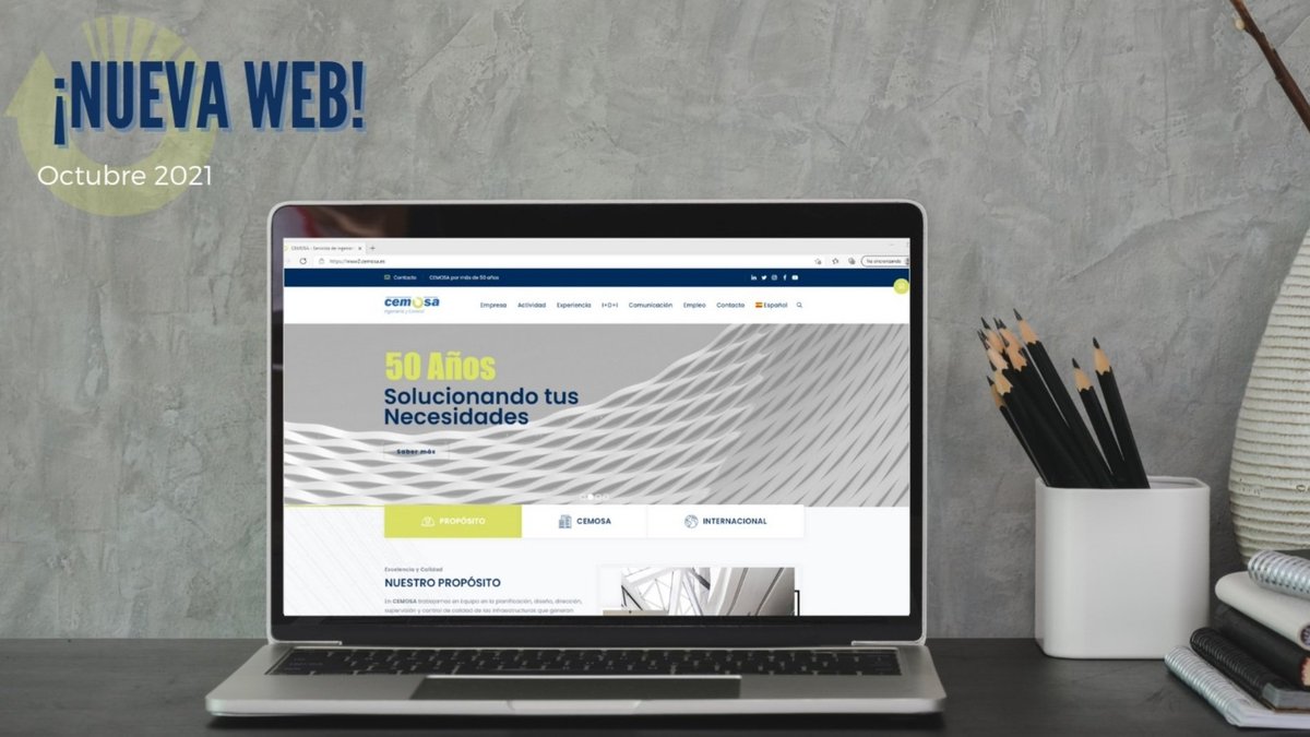 Ha llegado el día, por fin podemos contártelo…

💥¡Tenemos #NUEVAWEB!💥 

Estamos deseando saber qué te parece 👇
cemosa.es