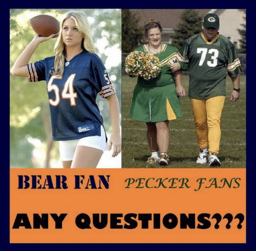 AlmondOrchids's tweet image. Need I say more……… 🤣🤣🤣#DaBears #BearDown #PackerWeek