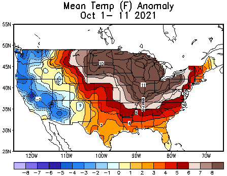 Bespoke_Weather's tweet photo. With the very warm start to the month, and a forecast for general continued warmth, we are projecting this month to feature the lowest demand (measured by GWDDs) of any October in our historical dataset (back to 1980).

https://t.co/omoCt9KwFA

#natgas #weather $UNG https://t.co/CNCuNvzXzX
