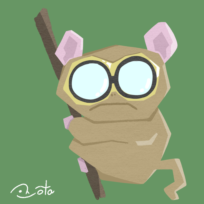 メガネザルのtwitterイラスト検索結果 メガネザルのtwitterイラスト検索結果