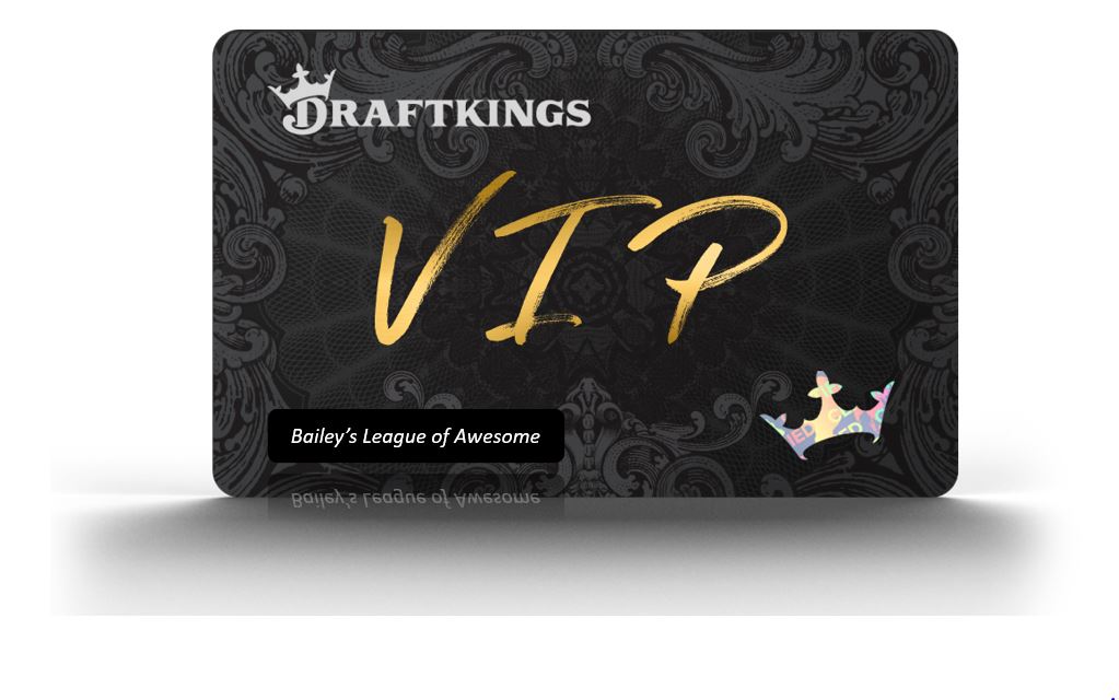 Bailey's League of Awesome - Week 6 DraftKings NFL Football Contest. Open to only 30 contestants. $5.00 contest entry fee. Top 5 win. Contest Link: draftkings.com/contest/draftt… 

<a href="/mrjasonbailey/">Jason Bailey</a> <a href="/SouthsideSteve/">Steven J Rickman</a> <a href="/baileysouthside/">Bailey and Southside</a> <a href="/draftkings/">DraftKings</a> #DraftKings