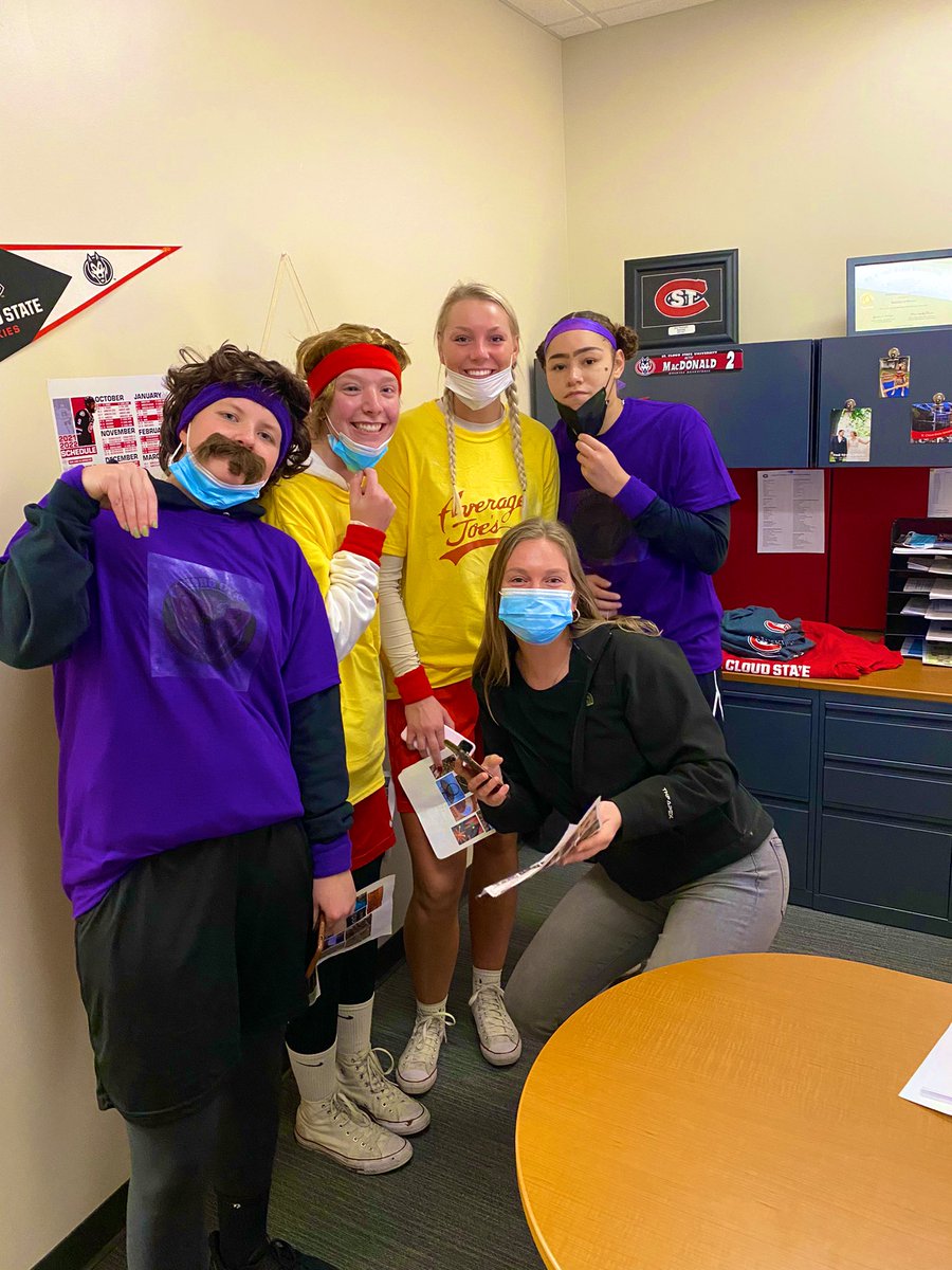 Abby Rasmussen (@abby_rasmussen) on Twitter photo @SCSUHUSKIES_WBB I think this team should get a special prize for being first to WBB legend <a href="/BetsyMacD/">Betsy MacDonald</a>’s office! #TeamPhotoHunt @SCSUHUSKIES_WBB I think this team should get a special prize for being first to WBB legend <a href="/BetsyMacD/">Betsy MacDonald</a>’s office! #TeamPhotoHunt
