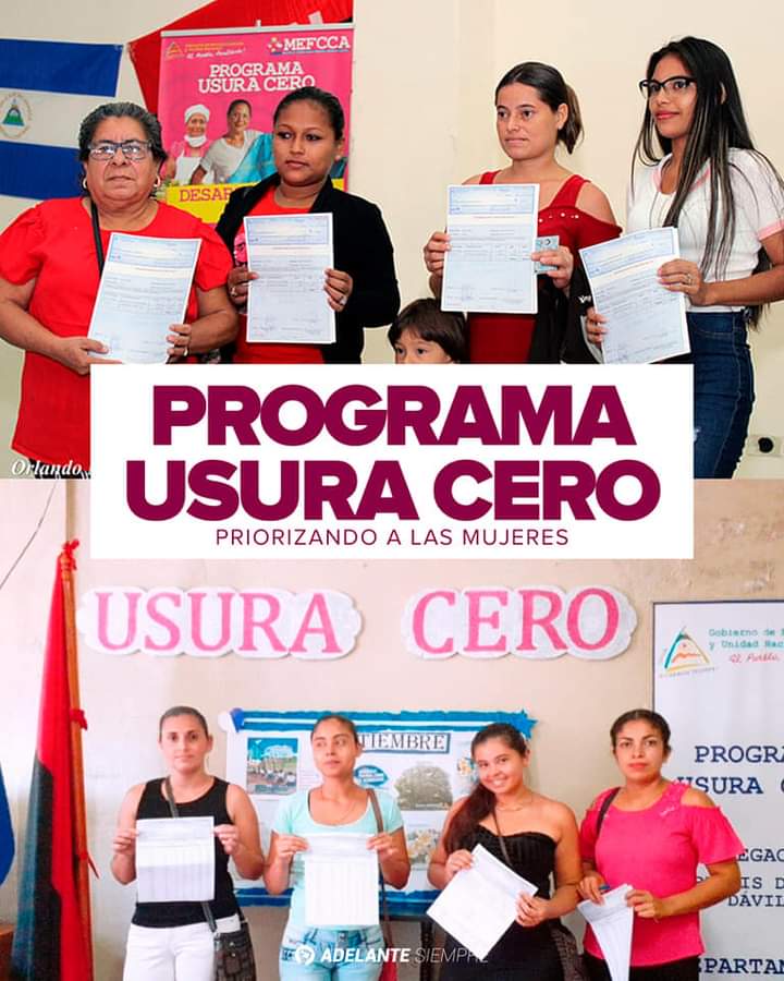 Poniendo a la mujer en primer lugar para que pueda sacar adelante sus pequeños negocios con el programa usura cero 
#OctubreVictorioso 
#Nicaragua 
#FSLN2021 
#AdelanteSiempre