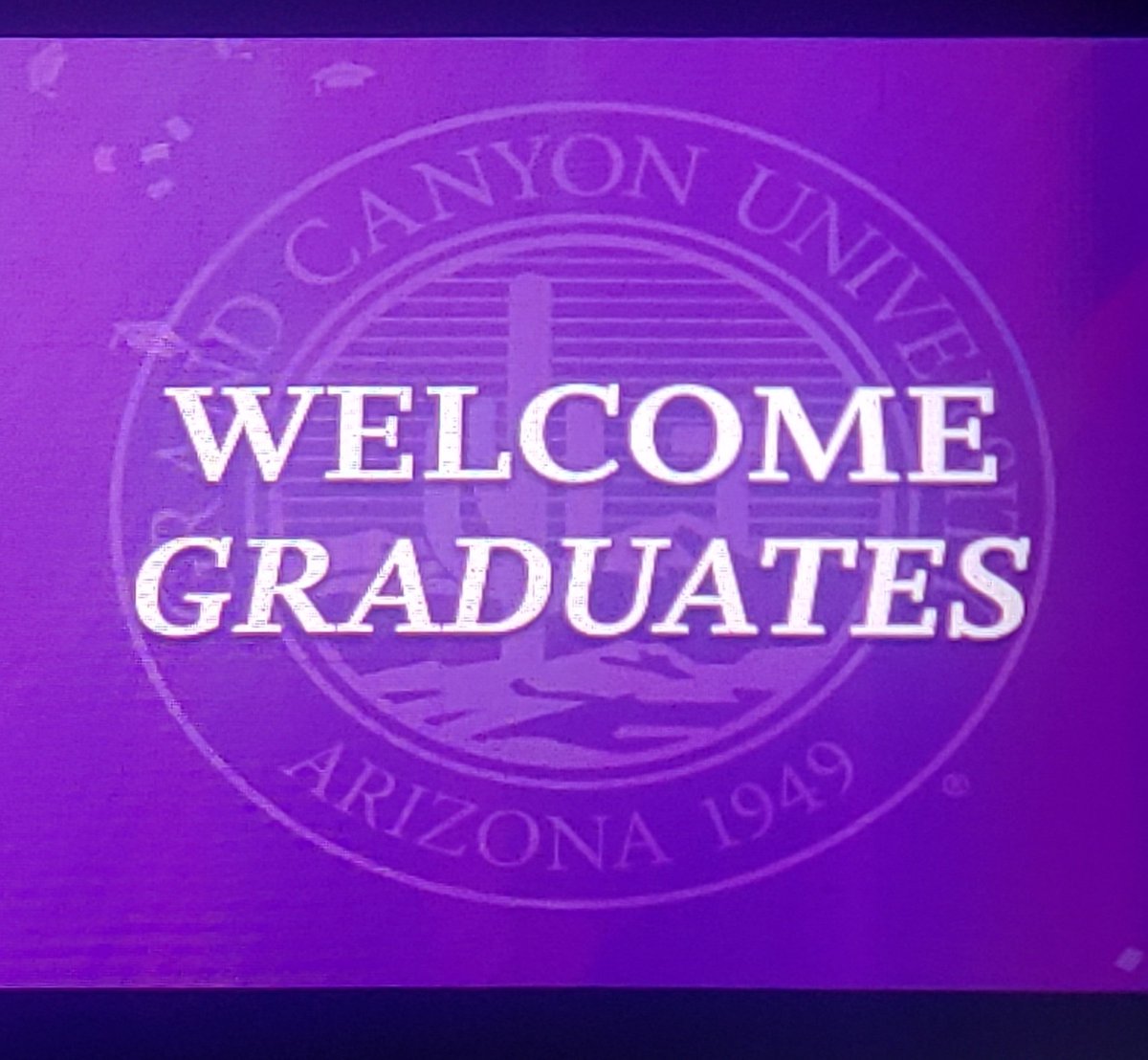 MrCampos11's tweet photo. Hey that's me!!! Congratulations to all the GCU graduates!#GCUgrad https://t.co/hGaMSdjN4W