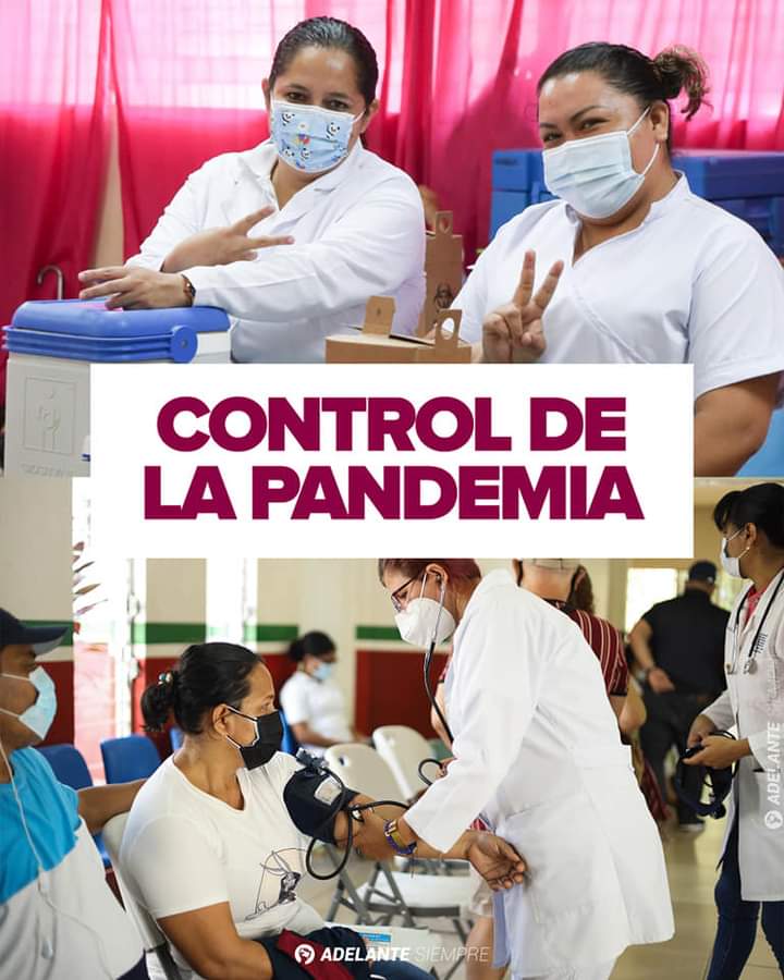 Siempre pendiente y en el proceso de vacunación para los nicaragüenses para evitar los contagios de la pandemia
#OctubreVictorioso 
#Nicaragua 
#FSLN2021 
#AdelanteSiempre