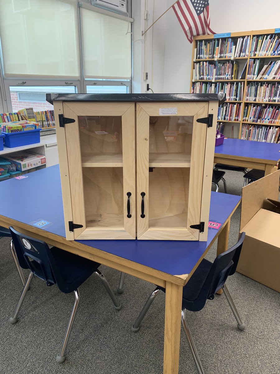 literacyparty's tweet photo. Look what came today!! Now for an evening of painting, staining, and sealing! @LittleFreeLibra @LakeHiElem @LakeHiPTA https://t.co/aUMM3aAVAE