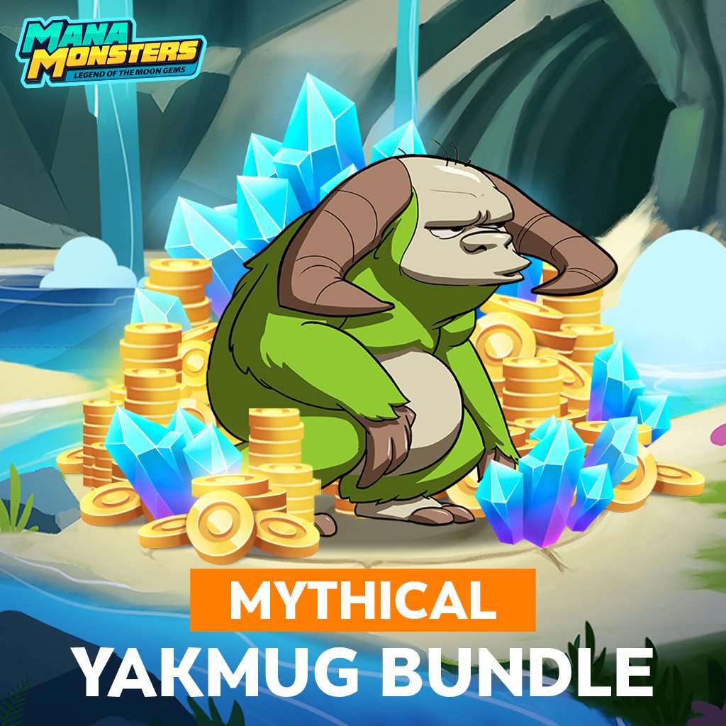 The Mythical Yakmug Bundle is here! Get it before it disappears! 🥳 ⏰

#gamedev #mobilegames #monsters #2dart