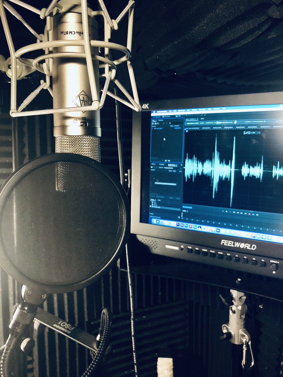 DannyKramerVO's tweet photo. Have I shown you all my booth? 🤔Because I don’t think I’ve shown you all my booth 😊

#VoiceActors #voiceacting #homestudio #booth #Professionalvoiceactor #sourceconnect #ethernet #xlr https://t.co/BtAlG2U38R